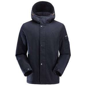 จี๊ป | แจ็คเก็ตทรงหลวมสไตล์ลำลองสำหรับผู้ชาย แจ็คเก็ตทรงสวมหัวขนแกะปลอม แจ็คเก็ตกันลม แจ็คเก็ตขนแกะปลอม แจ็คเก็ตแบบสวมหัวสำหรับฤดูหนาว