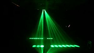 RGB LED double head airship Moon flower light Home entertainment DJ/Disco/KTV/Party party Disco light