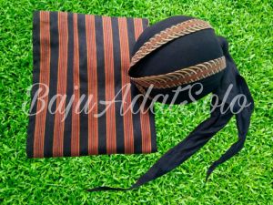 SURJAN PRIA DEWASA SET BLANGKON/BAJU ADAT JAWA PRIA DEWASA SET BLANGKON/TERMURAH/TERLARIS