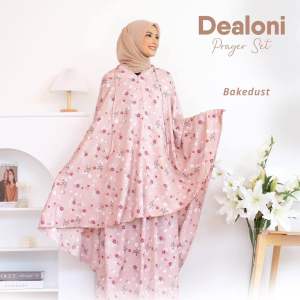 Mukena Dealoni 2in1 Motif Bunga Premium