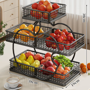 MUGG | New Luxury Multi-tier Fruit Basket Home Storage