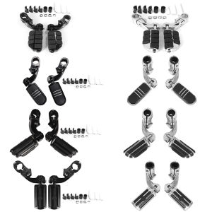 Giá Đỡ Chân Chống Xe Máy 1 1/4 Inch (32mm) Cho Harley Touring Honda Kawasaki Suzuki Yamaha Chất Liệu Nhôm + Cao Su