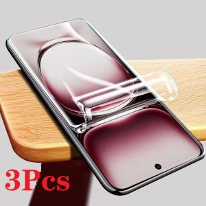 3Pcs Hydrogel Film For OPPO Reno 12F 12 12FS 13 13F Pro Screen Protectors Not Glass