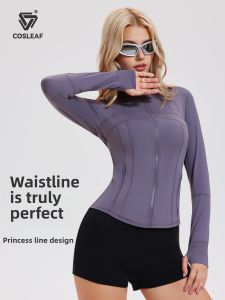COSLEAF | Breathable Tight Sport Jacket For Running Fitness Pilates Yoga Winter