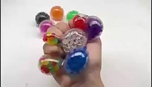5/10/15/20Pcs Creative Squeeze Ball Soft Rubber Grape Ball Stress Relief Party Favors Kids Boy Girl Birthday Party Supplies Gift