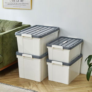 Transparent Thick Plastic Storage Box Large