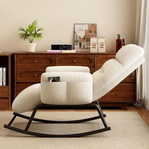 AYIJIE | Single Adult Relaxation Rocking Chair Sleep Sofa
