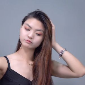 หวีขนหมูป่า หวีสี่เหลี่ยม แปรงหวีผม ด้ามจับไม้ ป้องกันไฟฟ้าสถิตย์