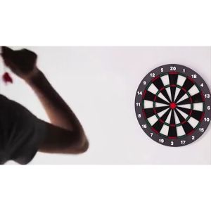 Bộ Bảng Phóng Phi Tiêu Bằng Nhựa An Toàn Cao Cấp và 6 Mũi Tiêu Có Móc Treo Cực Tiện-ESTLA