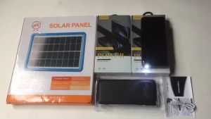 Solar Panel Tiger World 7W with Smart Power Bank - Portable Solar Charger for Mobile Devices