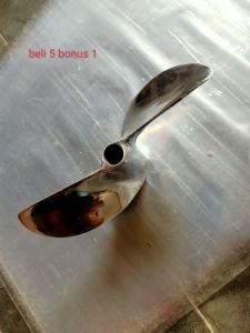 kipas balap ketinting  full modif aluminium gx 270 10 -13 pk toli 6 cm as 3 /4