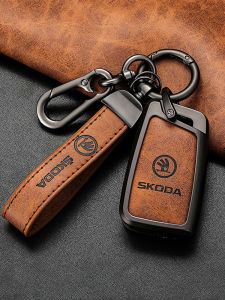 Vỏ Bọc Chìa Khóa Skoda Simple Style Zinc Alloy Vỏ Bảo Vệ Cho Chìa Khóa Xe Hơi Vỏ Chìa Khóa Xe Hơi Skoda Kodiaq Crystal Rugged