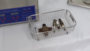 Portable Ultrasonic cleaning machine 1L Digital Ultra Sonic Cleaner Timer Jewelry Glasses Watches Fuel Injector Cleaner