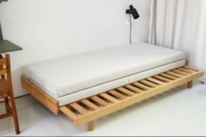 Dipan laci sorong/Sofa sorong/Ranjang sorong/Dipan Sorong/Tempat Tidur Sleding/Ranjang kayu Sorong