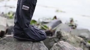 Rain shoe covers anti-skid and wear-resistant outdoor thick rain water shoes mens and womens adult cycling rain boots waterproof shoe covers