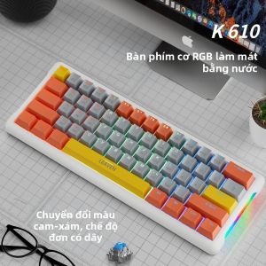 Bàn Phím Cơ NexusClick K610 Blue Switch RGB Backlit 60% Bàn Phím Chơi Game Có Thể Thay Thế Nóng Cho PC/Mac Văn Phòng Phong Cách Esports