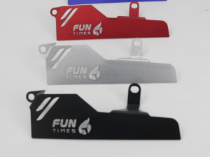 FunTimes Full CNC Motorcycle Radiator Neck Cover for Nmax Aerox V1 V2