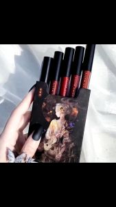 Lipstik Local Shipping & Harga Grosir: Kotak Hadiah 5 Lipstik Matte Tahan Lama