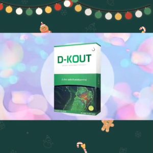 DKOUT ดีเก๊าท์ ชุด 6 กล่องราคาพิเศษ สั่งเลย เหมาะสำหรับโรคเก๊าท์ เพื่อโรคเก๊าท์ ขับกรดยูริก บำรุงไต ลดอาการปวดบวมแดงตามข้อ ของแท้ออกจากสำนักงานใหญ่ ครั้งละ 1 เม็ด หลังอาหาร เช้าเย็น