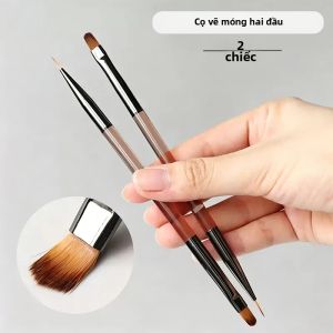 Bộ Cọ Vẽ Móng Hai Đầu Dụng Cụ Kẻ Sọc Vẽ Kiểu Pháp Nối Móng Vẽ Gel Vẽ Móng Tay Thiết Kế Móng Dụng Cụ Vẽ Cho Sơn UV