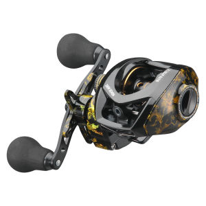 TEBEN | Snow Demon Metal Baitcasting Reel Water Drop Design Long Cast Explosion-Proof Magnetic Brake Multifunctional Fishing Reel