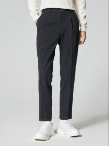 Fashion Stripe Casual Mens Trousers