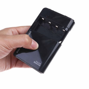 ELGMK 1 Pc Usb 4 Aa Battery Power Emergency Charger Portable Universal Phone Charger
