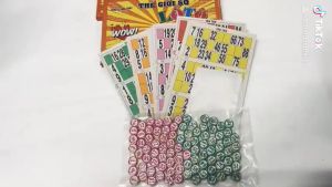 [Xấp] Bộ Cờ Lô Tô 90 Số Cao Cấp Bingo Đồ Chơi Giải Trí Xả Stress Trò Chơi Tuổi Thơ Trẻ Em