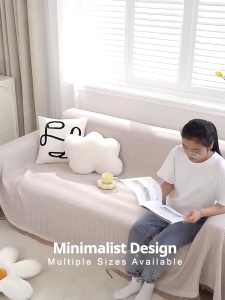 Sophisticated Sofa Cover Set Stretchable Fabric Washable Multipurpose Bedroom/Furniture Cover