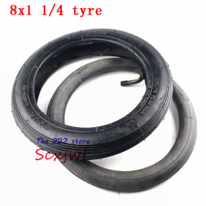 High Quality 8X1 1/4 Pneumatic Tire Inner Tube and Outer Tyre for Mini Electric Scooter Baby Carriage Wheel Replacement Parts