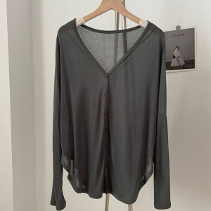 LUOFEN | New Arrival Lightweight Ice Silk Sleeveless Cardigan