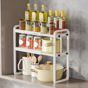 Adjustable Multi-layer Kitchen Storage Rack