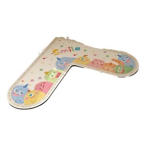 YINSHANG | Absorbent L Shaped Mats Slip-Resistant & Oil-Proof Easy Wipe