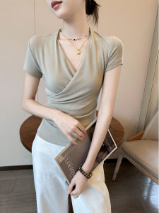 Áo Thun Nữ Elegent Phong Cách Ôm Sát