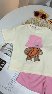 Baby boy clothes suit 0-5years old 100% cotton Short sleeve Comfortable shorts 2-piece set fashion t shirt