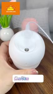 220ml Mini Air Humidifier with Essential Oil Diffuser and Night Light