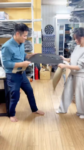 Thảm Taplo xe Mitsubishi DESTINATOR chất liệu da carbon nhung  màu đen cao cấp chống nắng nóng hiệu quả