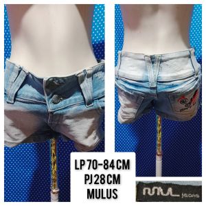 BAWAHAN WANITA CELPEN (CELANA PENDEK) MU JEANS 612
