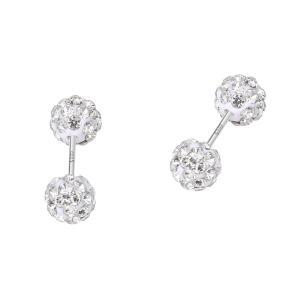 TFY | Non-Removable Health Earrings Sterling Silver 999 Titanium Steel