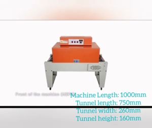 ECO KLEINE Conveyor Tunnel Shrink wrap Sealer