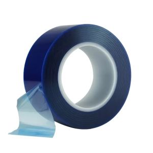 1pc Blue PE Wheel Rim Protector Film No-Residue Adhesive Aluminum Alloy Door & Window Self-Adhesive Tape Car Repair Patch Tool