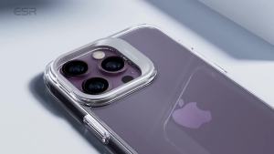 ESR Classic Kickstand Case Compatible with iPhone 14 Pro Max Case Clear Case with Stand Military-Grade Protection Built-in Camera Ring Stand Scratch-Resistant Acrylic Back Clear