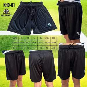 กางเกงกีฬา KHD-01 กางเกงขาสั้นราคาถูก ใส่เล่นกีฬา สินค้าพร้อมส่ง