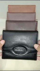 DEABOLAR K3201-2 DOMPET UANG WANITA 3 LIPATAN RESLETING KULIT PU HIGH GRADE