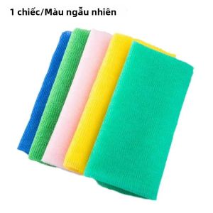 Khăn Tắm Tẩy Tế Bào Chết Bằng Nylon Khăn Chà Lưng Kiểu Nhật Khăn Rửa Mặt Đánh Bóng Da Dụng Cụ Chà Lưng Khi Tắm Để Làm Sạch Cơ Thể Bộ 1/3/5 Cái
