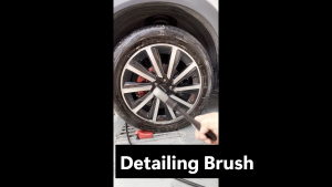 TORONSTAR 3-Piece High-Quality Car Detailing Brush Set for Dust Removal and Seams Cleaning