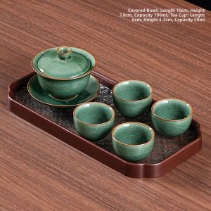 PUQI | Custom Logo High-end Ceramic Tea Set