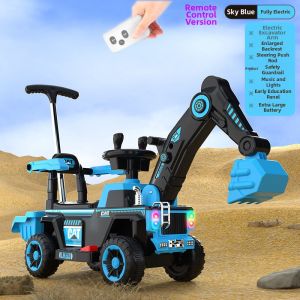 QAT | Rideable Large Electric Excavator Toy Remote Control