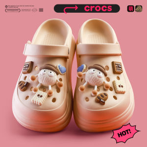 Ku Zi Xin Hole Punch รองเท้าอุปกรณ์เสริมสําหรับผู้ชายผู้หญิง DIY การ์ตูนรองเท้าหัวเข็มขัดตกแต่งสําหรับ Crocs และ Karluie เด็ก