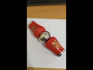 Bandul Keramik Bunga Merah 1\"